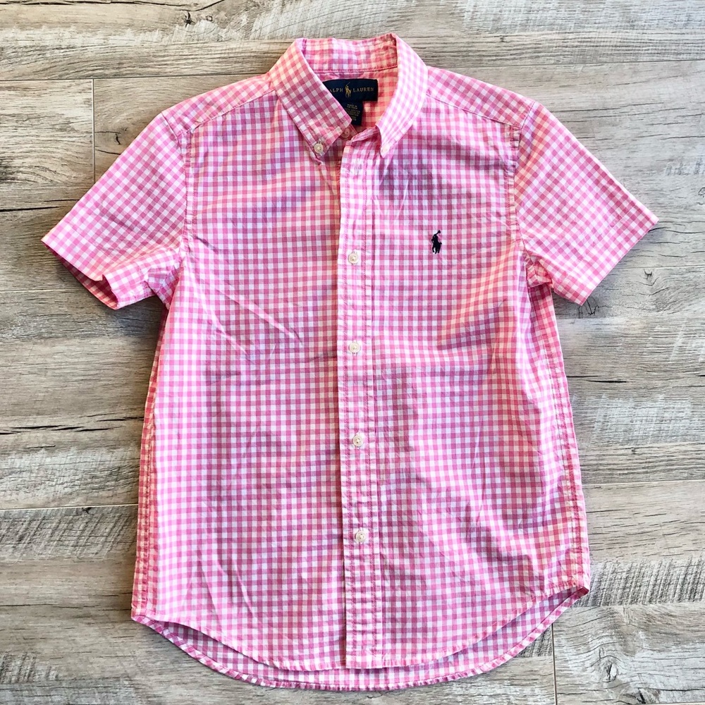 Ralph Lauren Short Sleeve Dress Shirt Spring